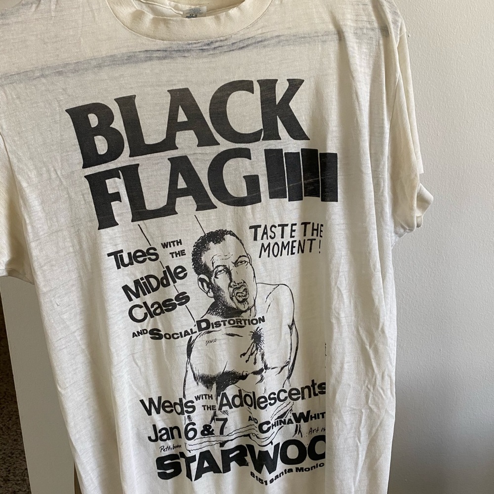 Black Flag vintage t shirt